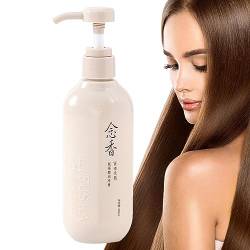 Wurzelaktivator-Shampoo, Pflegendes 300 ml Sakura Shampoo Tiefenreinigung, Spliss-Reparatur für Männer und Frauen, Anti-Frizz-Shampoo zur Pflege von trockenem und geschädigtem Haar Aisyrain von Aisyrain