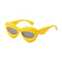 Aiweijia Retro Lustige Sonnenbrille UV400 Schutz für Frauen Männer Lip Form Aufblasbare Sonnenbrille von Aiweijia