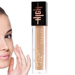 Creme-Concealer für Männer,Hautunreinheiten-Concealer für Männer Blasser Concealer, guter Highlight-Effekt, wasserfest, langlebig, hält hydratisiert, deckt dunkle Augenringe ab von Aizuoni