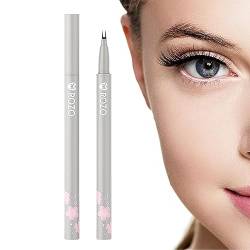 Eyeliner für die unteren Wimpern mit doppelter Spitze, Flüssiger Eyeliner, Mit Eyeliner-Flüssigkeitsliner mit ultrafeiner Spitze, doppeltem Augenlidstift, wasserfest für natürlich aussehende Aizuoni von Aizuoni