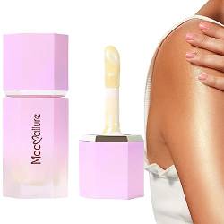 Flüssiges Highlighter-Make-up,Shimmer Face Highlighter & Luminizer | Creme-Highlighter-Make-up, Gesichts-Highlighter für strahlende Haut, Highlighter-Make-up für die Wange Aizuoni von Aizuoni