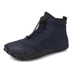 Akayoo Winter Barfußschuhe,barfussschuhe Damen Herbst Winter,Damen Herren Wasserdicht Schnell Trocknend Traillaufschuhe,Outdoor Rutschfeste Winterstiefel,freiluftkind Barfußschuhe Damen von Akayoo