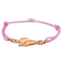 Akitsune Aeterna Damen Armband | Element Charm Armreif austauschbare Elemente - Fuchs RoseGold - Pink von Akitsune