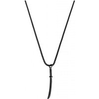 Akitsune Edelstahlkette Gladius Halskette Mattschwarz 90 cm von Akitsune