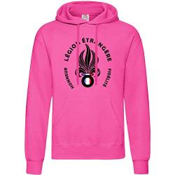 AkyTex Fremdenlegion Hoodie Frankreich Legion Etrangere Fuchsia XL von AkyTex