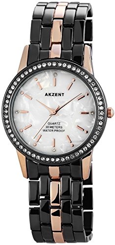 Akzent Damen Analog Quarz Uhr mit Kein Armband SS8112000005 von Akzent