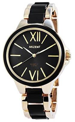 Akzent Unisex Erwachsene Analog Quarz Uhr mit Kein Armband SS8101000010 von Akzent