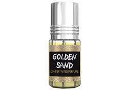 Prime Echt Attar Öl Parfüm Duft Roll-On Alkohol Frei Halal 3ML Top Qualität - Golden Sand, 3 ML von Al Rehab