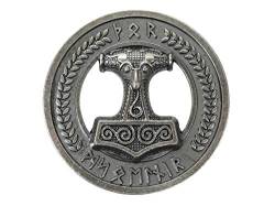 Alaani Thorshammer Mjölnir Viking Wikinger Gürtelschnalle Buckle von Alaani