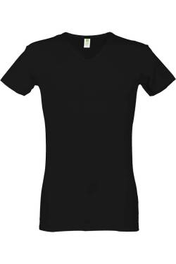 Alan Red Baltimora T-Shirt schwarz, Einfarbig von Alan Red