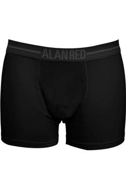 Alan Red Boxershorts schwarz, Einfarbig von Alan Red