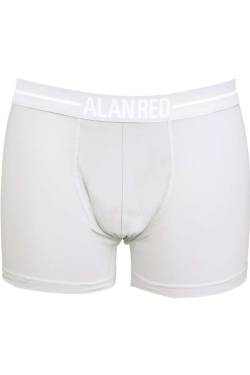 Alan Red Colin Boxershorts weiss, Einfarbig von Alan Red