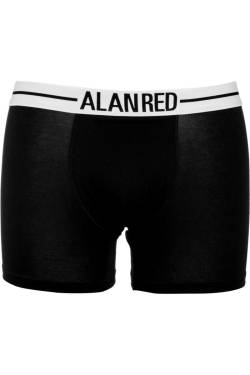 Alan Red Lasting Boxershorts schwarz, Einfarbig von Alan Red