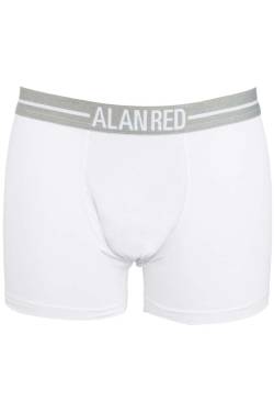 Alan Red Lasting Boxershorts weiss, Einfarbig von Alan Red