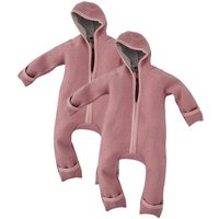 Alavya Home® Overall Walkoverall Bio-Schurwolle (SET, 2-tlg., Jumpsuit) Wollfleece mit Reißverschluss, Walk Woll-Anzug für Kleinkind und Baby von Alavya Home