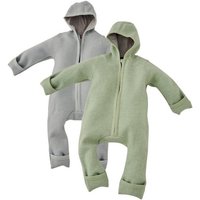 Alavya Home® Overall Walkoverall Bio-Schurwolle (SET, 2-tlg., Jumpsuit) Wollfleece mit Reißverschluss, Walk Woll-Anzug für Kleinkind und Baby von Alavya Home
