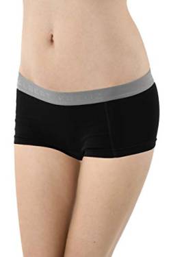 Albert Kreuz Damen Panty Boxershorts Stretch-Baumwolle schwarz Größe XL (42-44) von Albert Kreuz