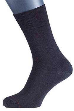 Albert Kreuz Thermocool Business-Socken Winterstrümpfe mit Merinowolle schwarz Gr. 45-47 von Albert Kreuz