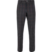 Alberto Golfhose Alberto Rookie Cozy Check Pants Black/Green/Brown von Alberto