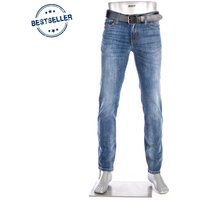 Alberto Herren Jeans blau Baumwoll-Stretch von Alberto