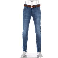 Alberto Herren Jeans blau Baumwolle Slim Fit von Alberto