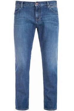 Alberto Organic Denim Slim Fit Jeans blau, Washed von Alberto