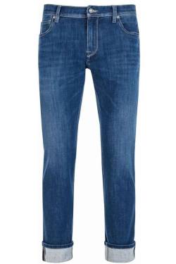 Alberto Speed Slim Fit Jeans blau, Washed von Alberto