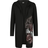 Alchemy England - Gothic Cardigan - Brianza - S bis 4XL - für Damen - Größe 3XL - schwarz von Alchemy England