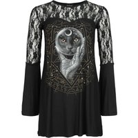 Alchemy England - Gothic Kurzes Kleid - Ariel - S bis XXL - für Damen - Größe L - schwarz von Alchemy England