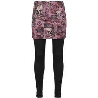 Alchemy England - Gothic Leggings - Vicenza - S bis XXL - für Damen - Größe XXL - schwarz/pink von Alchemy England