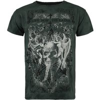 Alchemy England - Gothic T-Shirt - Miserere Mei - S bis 4XL - für Männer - Größe M - dunkelgrün von Alchemy England