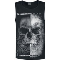 Alchemy England - Gothic Tank-Top - Pencil Skulls - S bis 4XL - für Männer - Größe M - schwarz von Alchemy England