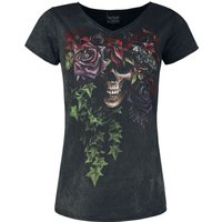 Alchemy England T-Shirt - Sasha - S bis 3XL - für Damen - Größe L - grau von Alchemy England