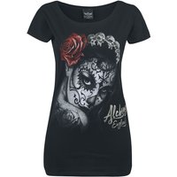 Alchemy England T-Shirt - Widow's Weed - S bis XXL - für Damen - Größe M - schwarz von Alchemy England