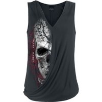 Alchemy England Top - Devil Skull Pact - S bis 4XL - für Damen - Größe 4XL - schwarz von Alchemy England