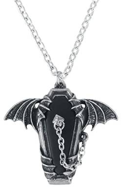 Alchemy Gothic Eternal Sleep Frauen Halskette silberfarben Hartzinn Gothic, Horror von Alchemy Gothic