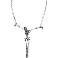 Alchemy Gothic - Gothic Halskette - Alter Orbis Pendant - für Damen - silberfarben von Alchemy Gothic