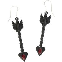 Alchemy Gothic - Gothic Ohrring - Desire Moi - für Damen - schwarz/rot von Alchemy Gothic