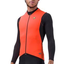 Alé Cycling Herren R-ev1 Clima Protection Thermo Weste, Fluo Orange, L von Alé Cycling