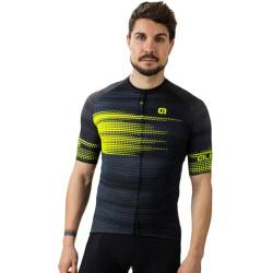 Alé Cycling Herren Solider Turbo Kurzärmliges Jersey, Schwarz, S von Alé Cycling