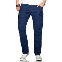 Alessandro Salvarini Cargohose Herren Designer, Stretch Chino AS032 von Alessandro Salvarini