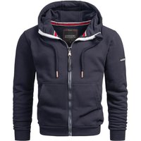 Alessandro Salvarini Sweatjacke ASBergamo aus hochwertigem, warmem Material von Alessandro Salvarini