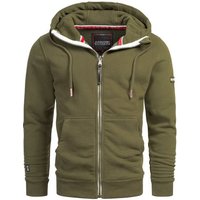 Alessandro Salvarini Sweatjacke ASBergamo aus hochwertigem, warmem Material von Alessandro Salvarini