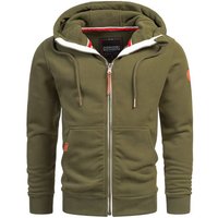 Alessandro Salvarini Sweatjacke ASGeenio mit hohem Kragen von Alessandro Salvarini