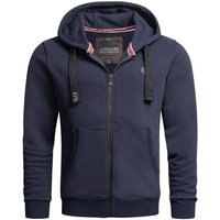 Alessandro Salvarini Sweatjacke ASLomborio warme Kapuzenjacke von Alessandro Salvarini