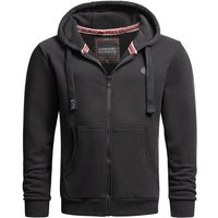 Alessandro Salvarini Sweatjacke ASLomborio warme Kapuzenjacke von Alessandro Salvarini