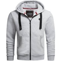 Alessandro Salvarini Sweatjacke ASLomborio warme Kapuzenjacke von Alessandro Salvarini