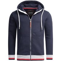 Alessandro Salvarini Sweatjacke ASRevellio mit großer Kapuze von Alessandro Salvarini