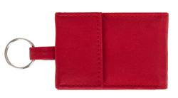 2 STK. Schlüsselmäppchen Damen Herren Leder Alessandro Mini Money Key Wallet Minibörse kleine Geldbörse (2 x Rot (red)) von Alessandro Salvatore