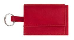 Schlüsselmäppchen Damen Herren Leder Alessandro Mini Money Key Wallet Minibörse kleine Geldbörse (1 x Rot (red)) von Alessandro Salvatore